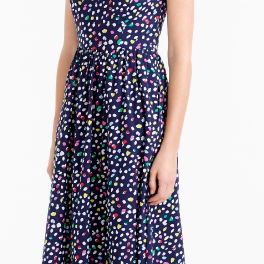 Colorful Polka Dot Dress